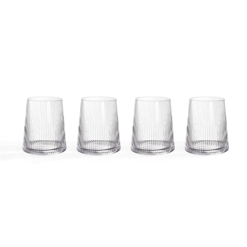 Gatsby set ripple glass - of,