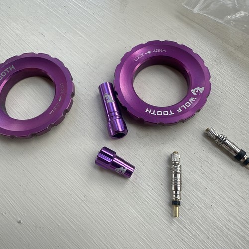 Wolf tooth purple centre lock - purple,
