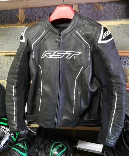 Rst leather jacket - jacket, size