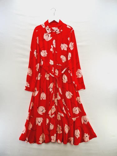 Hobbs dress size red white - dress,