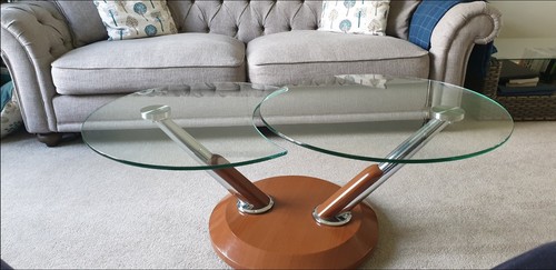 Clear glass top twisting - clear,