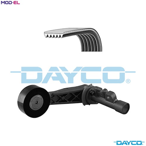 Vribbed belt set kpv284 for - set,