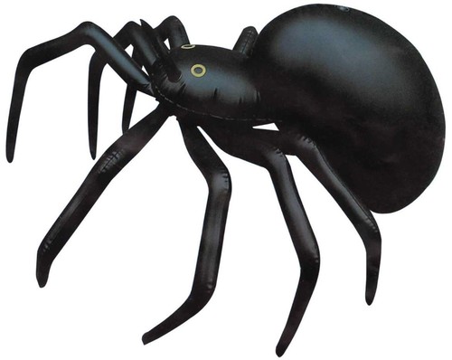 Large inflatable spider 91cm - large,