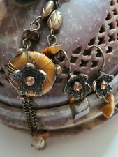 Avon Tiger's Eye Medallion