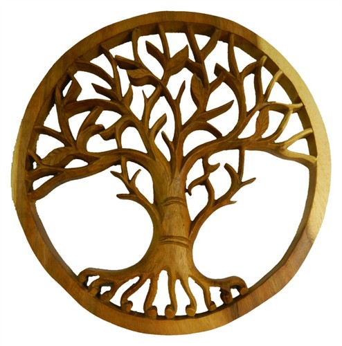 Wooden tree life carving - wooden,