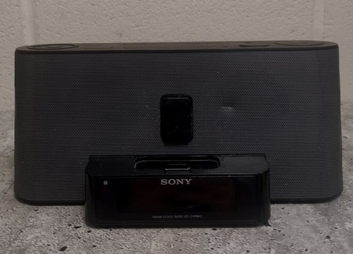 Sony clock radio black - clock,