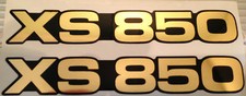 YAMAHA XS850 XS850D XS850E SIDE PANEL DECALS