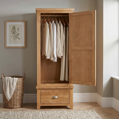 Door wardrobe cheshire oak - wardrobe,