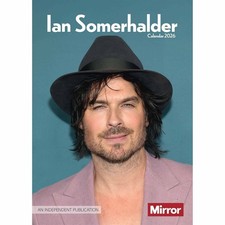 Ian Somerhalder A3 Calendar 2026 - Entertainment - Month To View