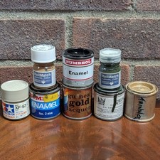 8x Vintage Humbrol Enamel 50ml Phoenix Loco Green, RailMatch,Tamiya Model Paints