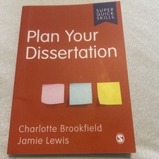 Plan Your Dissertation by