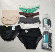 14 Pack George Knickers Size 6-8 Cotton Lace Mix Bundle Ladies Pants