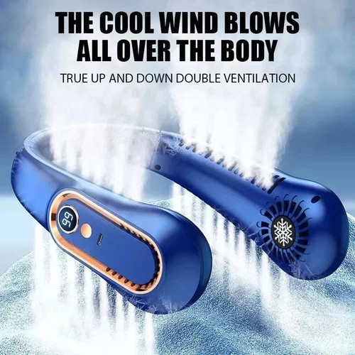 Portable neck fan 360 - portable,