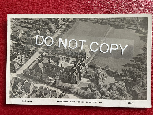 High school from the air - from,