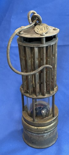 Antique wolf miners lamp - antique, wolf’s