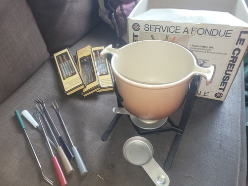 Vintage creuset fondue set - vintage,
