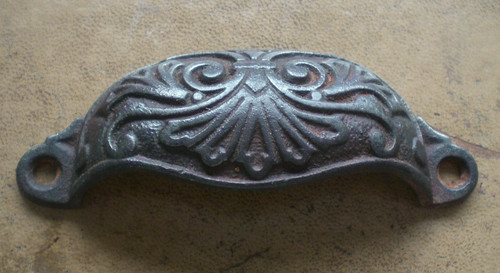 Kenrick cast iron drawer pull - kenrick,