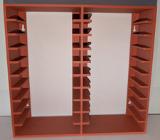 Cassette tape storage rack