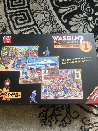 Wasgij jigsaw puzzles3x 1000 - wasgij,