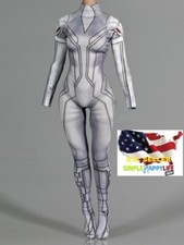 1/6 white black widow tight