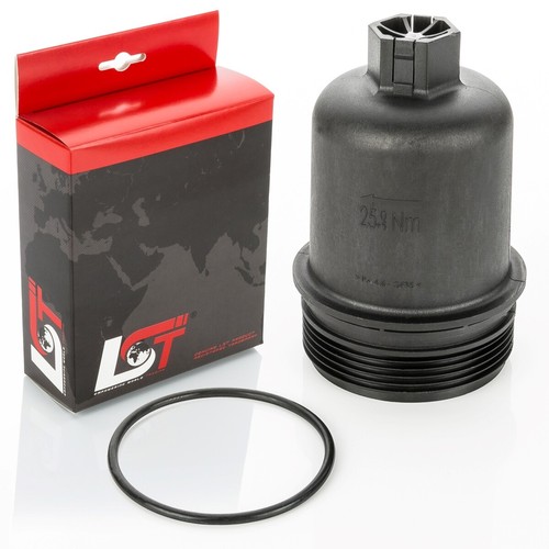 Oil filter cover housing cap