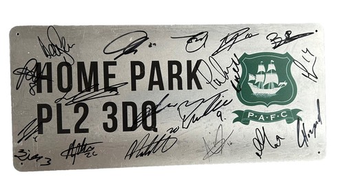 Plymouth argyle signed - plymouth,