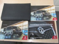 GENUINE VAUXHALL VIVARO OWNERS