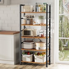 5-Tier Tall Bookcase,Modern