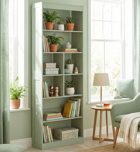 Modern storage bookcase - storage, tall