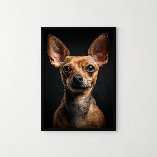 Borderless chihuahua dog - a4,