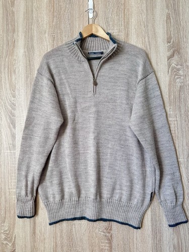 Mens woolovers jumper medium - mens,