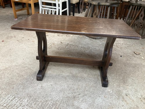 Brown wooden coffee table x - coffee, 76