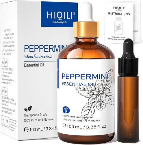 100ml peppermint essential oil - essential,