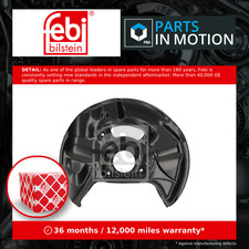 Brake disc splash panel - disc, fits
