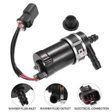 Single Outlet Headlight Washer Pump for Honda Accord Civic CRV 76806-SNB-S01 New