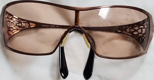 Oakley dart shield - brown, metal