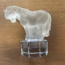 Goebel Frosted Glass Pony