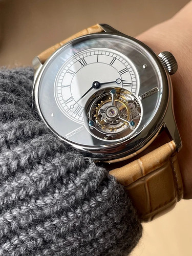Merkur 100 tourbillon watch - merkur,