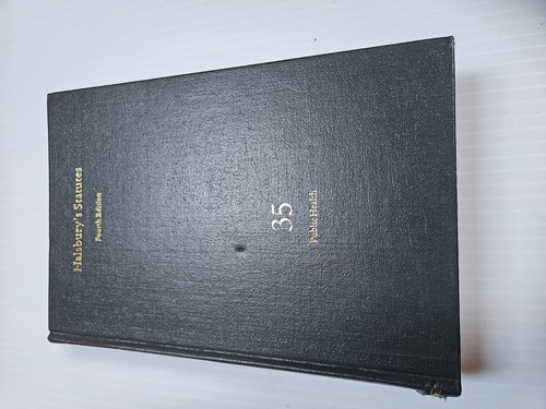 Halsburys statutes fourth - statutes,
