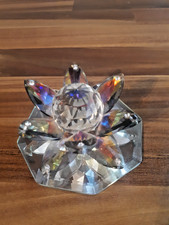 Vintage Crystal Lotus Flower Diameter 7cm