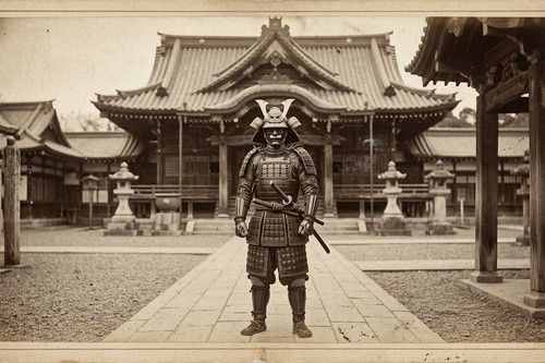 Samurai warrior full - in,