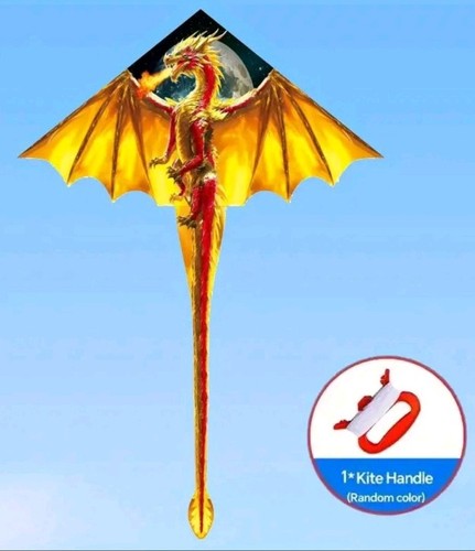 Large yellow dragon - yellow,