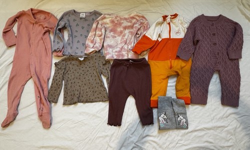 8pcs 12m baby girl - 8pcs,