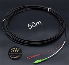 DexGreen FTTP/Fibre Optic Inside/Outside Cable – 50m 