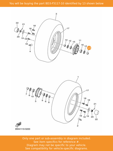 Yamaha spacer bearing - spacer,,