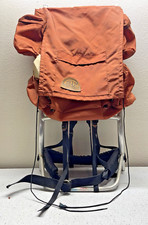 Vintage Everest Famous Trails 613 Orange Mountain Hiking BackPack
