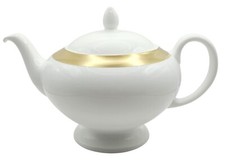 Wedgwood Satine Gold Teapot