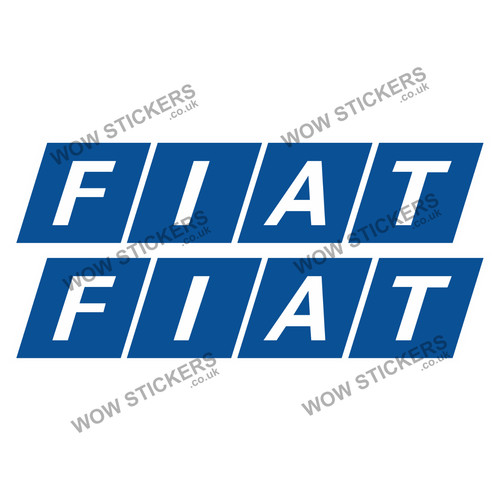 Fiat sticker decals - sticker,