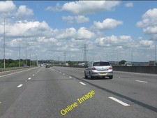 Photo 6x4 M25 motorway on an
