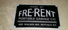 Vintage FRE-RENT Portable